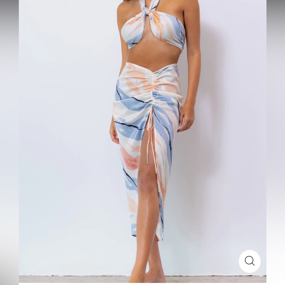 NWT Revel Rey Simone Skirt - Celestial Shimmer